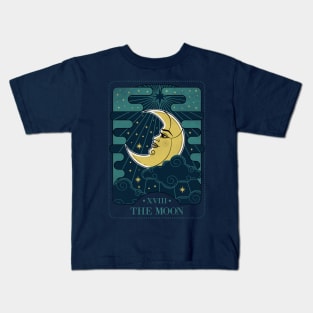 The moon light card spirit of mind Kids T-Shirt